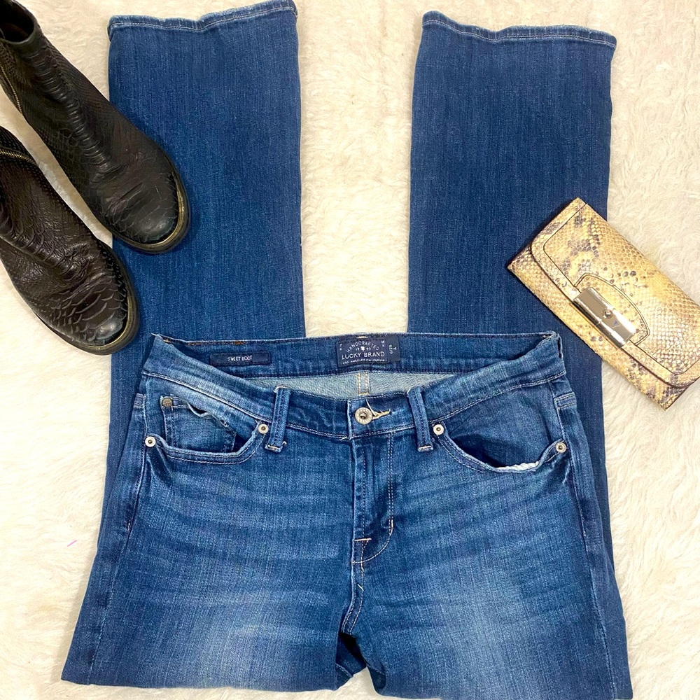 Lucky Brand sweet low jeans size 6/28